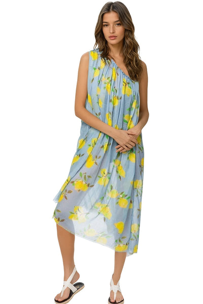 Lemon Squeezy Goddess Sundress Coverup - Subtle Luxury