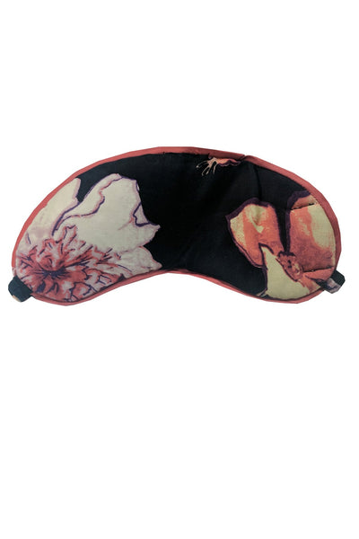 Loungerie by Subtle Luxury Eye Mask Printed Satin Eye Masks by Loungerie