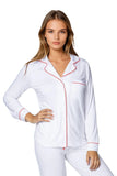 Loungerie by Subtle Luxury Pajama Set Pippa Pajama Rayon Jersey Knit Set by Loungerie