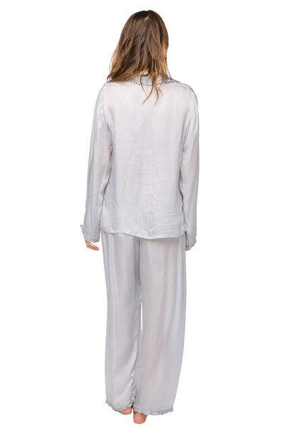 Loungerie by Subtle Luxury Pajama Set Satin Charlotte Pajama Set
