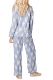 Loungerie by Subtle Luxury Pajama Set Sleeping In PJ Set in Ikat