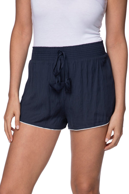Pippa Knit Jersey Short with Contrast Piping