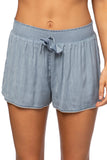 Loungerie by Subtle Luxury Pajama Short XS/S / Steel Iris Rayon Short