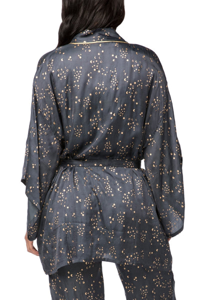 Loungerie by Subtle Luxury Robe Moon Phase Kimono Lounge Robe