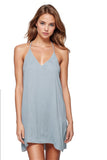 Loungerie by Subtle Luxury Slip Marceline Slip Dress / XS/S / Steel Marceline Soft Rayon Cami Slip Dress