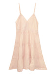 Loungerie by Subtle Luxury Slip Silvanna Slip / XS/S / Apricot Almost Vintage Lace Detail Cotton Slip dress