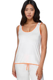 Loungerie by Subtle Luxury Tanks Pippa Sleep Tank / XS/S / Nude/Orange Pippa Rayon Jersey Sleep Tank
