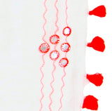 Magic Mirror Sarong Wrap Coverup in Neon Orange - Subtle Luxury