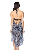 Maxi Tassel Dress in Floral Temple - Subtle Luxury