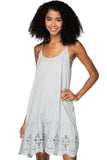Mermaid Tank Cotton Eyelet Sundress - Subtle Luxury