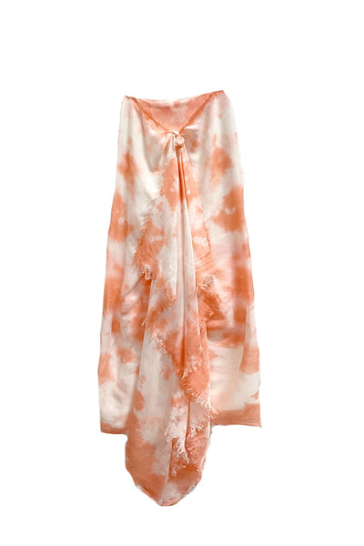 Muted Tie Dye Wrap | Scarf | Sarong - Subtle Luxury