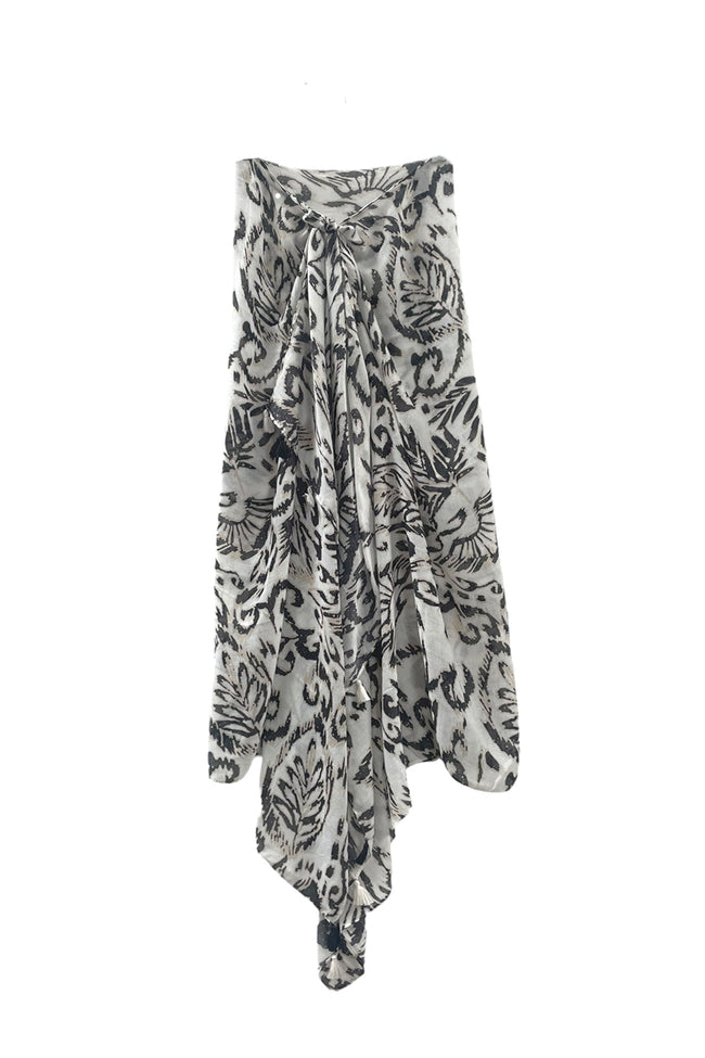 Odyssey Print Sarong Wrap Scarf - Subtle Luxury