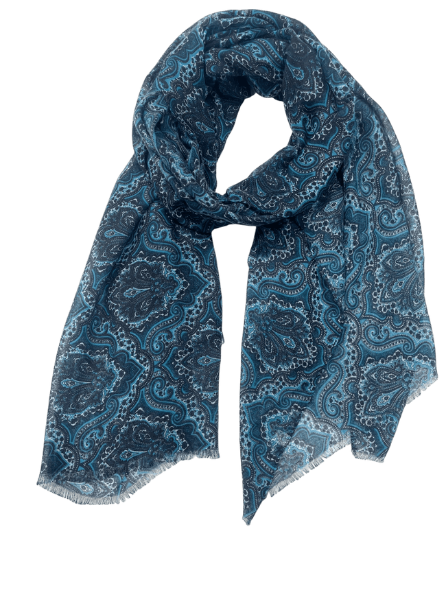 Paisley Dream Print Scarf Wrap Sarong - Subtle Luxury