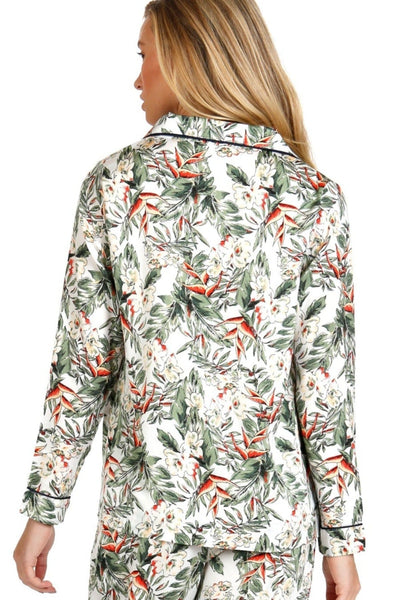 Piper PJ Top/Pant Set | Blooming Paradise Print | Subtle Luxury - Subtle Luxury
