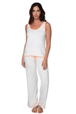 Pippa Rayon Knit Pajama Tank Sleep Set - Subtle Luxury