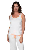 Pippa Rayon Knit Pajama Tank Sleep Set - Subtle Luxury