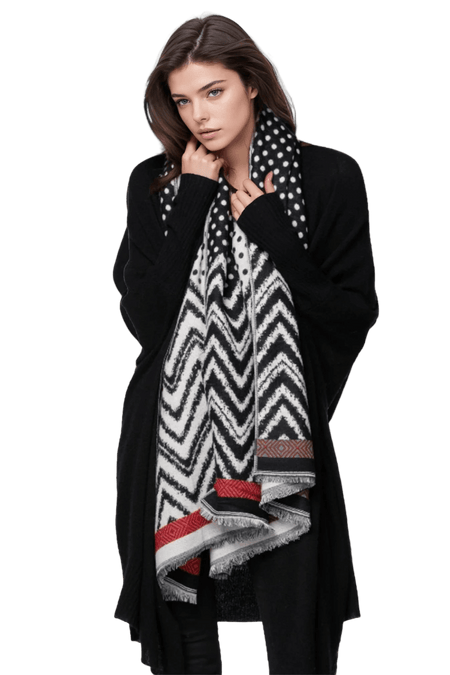 Oh So Plaid Blanket Scarf Wrap