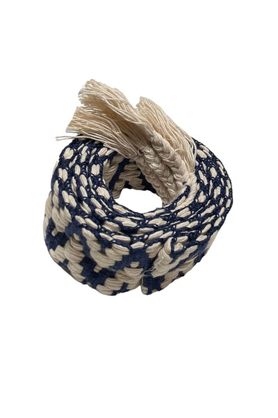 pool-to-party-belt-handwoven-aztec-pattern-wrap-belt-hand_loomed_belt_accessories navy natural color