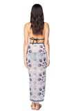 Pool to Party Coverup Ancient Melody / One Size / Blue Braided Sarong in Ancient Melody