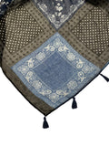 Pool to Party Coverup Bandana Blues / One Size / Navy Free Spirit Vest in Bandana Blues Print in Navy
