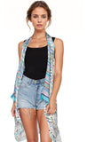 Pool to Party Coverup Colors of Life / One Size / Blue Free Spirit Vest Multi Wear Coverup in Colors of Life