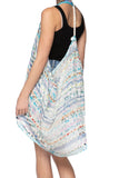 Pool to Party Coverup Colors of Life / One Size / Blue Free Spirit Vest Multi Wear Coverup in Colors of Life Print