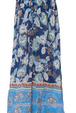 Pool to Party Coverup Floral Tapestry / O/S / Blue Seaside Cotton Print Wrap Skirt Multi-WearCoverup