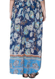 Pool to Party Coverup Floral Tapestry / O/S / Blue Seaside Cotton Wrap Skirt Coverup