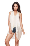 Pool to Party Coverup Heart of Gold / One Size / Pink Free Spirit Coverup Multi Wear Vest in Heart of Gold in Pink