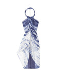 Pool to Party Coverup Indigo Wave / One Size / Blue Free Spirit Vest in Indigo Wave Print in Blue