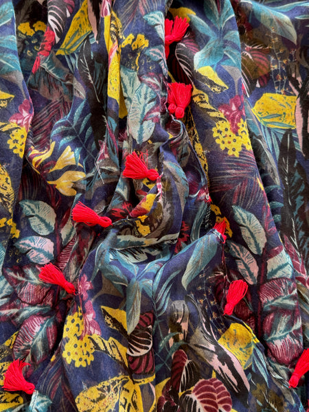 Pool to Party Coverup Jungle Fever / One Size / Multi Free Spirit Multi Wear Coverup Vest in Jungle Fever Print