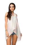 Pool to Party Coverup Neo Line / One Size / Sunset Free Spirit Multi-Wear Coverup Vest Dress in Neo Line Fabric