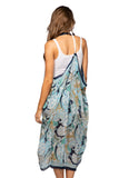 Pool to Party Coverup Ocean Emotion / One Size / Multi Free Spirit Multi-Wear Coverup Vest in Ocean Emotion Print
