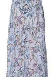 Pool to Party Coverup Secret Garden / O/S / Blue Seaside Cotton Print Wrap Skirt Multi-WearCoverup