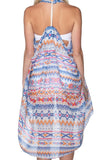 Pool to Party Coverup Spring Festival / One Size / Ocean Free Spirit Multi-Wear Coverup Vest in Spring Festival Print