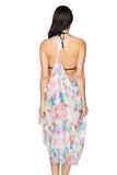 Pool to Party Coverup Summer in Maui / One Size / Multi Free Spirit Vest in Summer in Maui Print in Multi