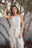Pool to Party Dress One Size / Pastel / 100% Cotton Rita Reversible Coverup Dress in Happy Days Stripe Fabric