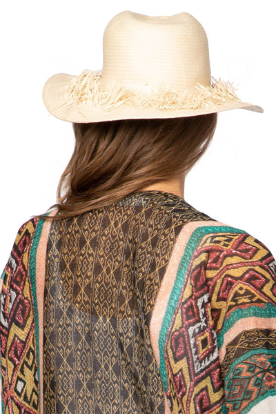 Pool to Party Hat Darcie Hat / O/S / Blanc Darcie Beach Hat in Blanc