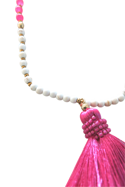Pool to Party Jewelry Calypso Multi-Colored Long Strand Beaded Necklace