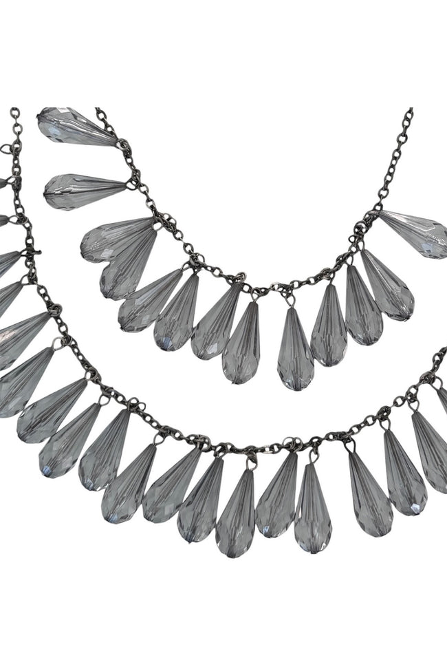 Pool to Party Jewelry Luster Cascade Layered Necklace