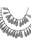 Pool to Party Jewelry Luster Cascade Layered Necklace