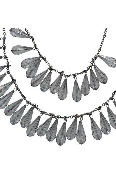 Pool to Party Jewelry Luster Cascade Layered Necklace