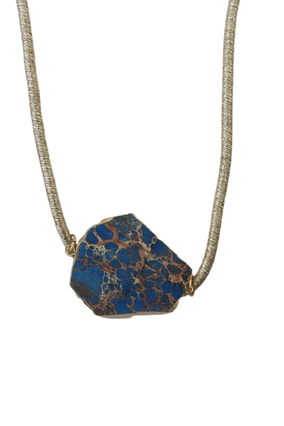 Pool to Party Jewelry one size / Lapaz Sol Stone Pendant Necklace