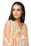 Pool to Party Jewelry Triple Tassel Earrings