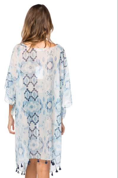 Pool to Party Kaftan Cosmic Drama Print | Marina Coverup Sundress