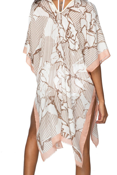 Pool to Party Kaftan One Size / Blush Be My Lover Print Kaftan | Blush