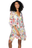 Pool to Party Kaftan One Size / Multi / 100% Poly Maryanne Blossom Isle Dress
