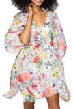 Pool to Party Kaftan One Size / Multi / 100% Poly Maryanne Blossom Isle Dress