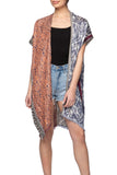 Pool to Party Kimono Multi / One Size Gemini Rising Kimono Wrap in Multi