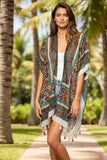 pool-to-party-kimono-one-size-Sunland Park Vintage Free Spirit Print Kimono Coverup Fringe 2